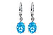 C190-81275: EARR 3.70 TW BLUE TOPAZ 3.75 TGW (9x7MM BT)