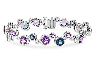 C273-52202: BRACELET 13.90 SEMI-PREC 14.20 TGW