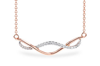 C273-54038: NECKLACE .14 TW