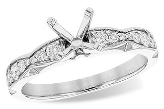 C274-38575: LDS SEMI DIA RG .25 TW