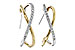 C275-29529: EARRINGS .50 TW