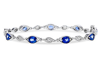C275-29538: BRACELET 4.02 SAPPHIRE 4.26 TGW (7")