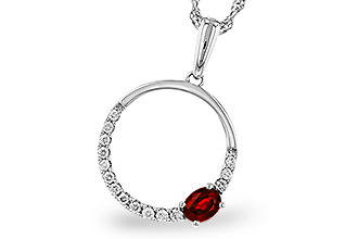 C275-30375: NECKLACE .26 RUBY .41 TGW