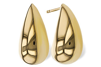 C275-33129: GOLD EARRINGS (20MM)