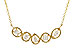 C275-34011: NECKLACE .50 TW FANCY CUT DIAS (18")