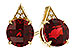 C275-34020: EARR 2.08 TW GARNET 2.10 TGW (6MM RD)