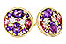 C275-35902: EARR .82 TW SEMI-PRECIOUS (P.TOUR, AMY) .98 TGW