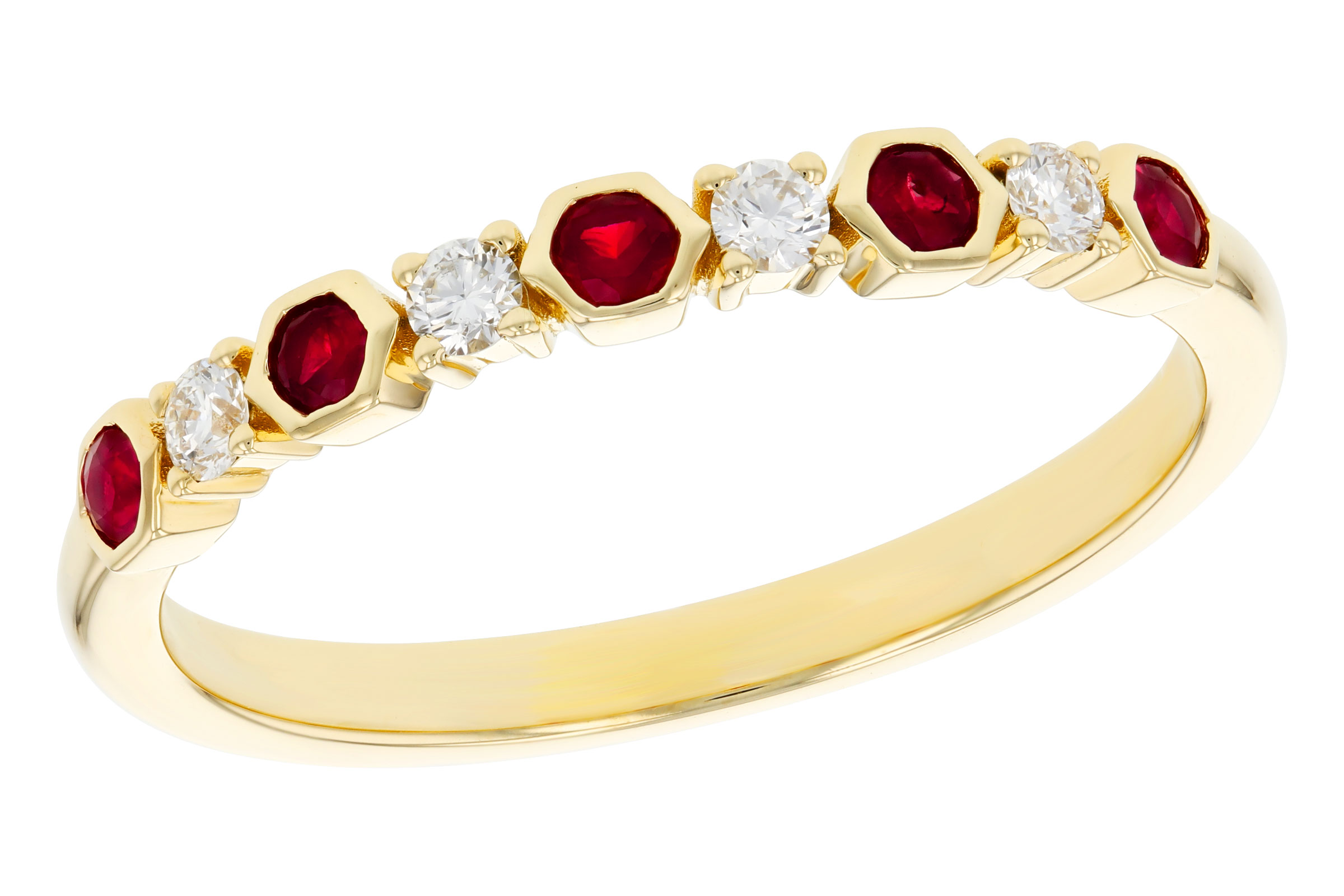 C276-21311: LDS WED RG .14 TW RUBY .24 TGW