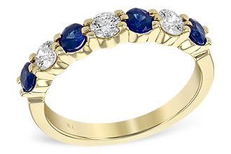 D186-21302: LDS WED RG .61 TW SAPP 1.00 TGW