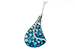 D188-04947: NECK 4.81 BLUE TOPAZ 4.94 TGW