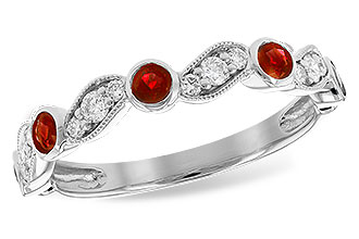 D188-06766: LDS WED RG .40 RUBY .59 TGW