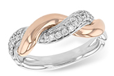 D188-95893: LDS WED RG .30 TW (ROSE & WG)