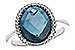 D189-84011: LDS RG 5.31 LONDON BLUE TOPAZ 5.45 TGW