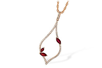 D190-73138: NECK .36 RUBY .56 TGW