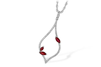 D190-73138: NECK .36 RUBY .56 TGW