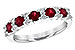 D190-74084: LDS WED RG .88 RUBY 1.12 TGW