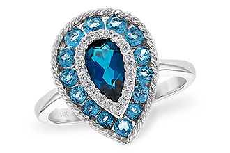 D190-76802: LDS RG 1.52 TW BLUE TOPAZ 1.60 TGW