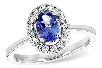 D190-79520: LDS RG .73 TANZANITE .97 TGW