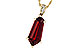 D190-80366: NECK 3.44 GARNET 3.50 TGW