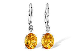 D190-81275: EARR 3.20 TW CITRINE 3.25 TGW (9x7MM CIT)