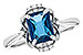 D273-48575: LDS RG 1.70 LONDON BLUE TOPAZ 1.76 TGW