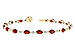 D273-49475: BRACELET 6.44 GARNET 6.60 TGW