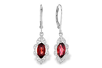 D273-53175: EARR 1.10 TW GARNET 1.25 TGW