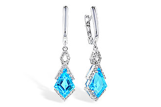 D274-38584: EARR 2.72 TW BLUE TOPAZ 2.90 TGW