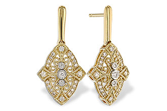 D274-42220: EARRINGS .25 TW