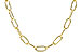 D274-42229: PAPERCLIP SM (20", 2.40MM, 14KT, LOBSTER CLASP)