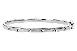 D274-43129: BANGLE .35 TW FANCY CUT DIAMONDS