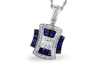 D274-44011: NECK .85 TW SAPPHIRE 1.10 TGW