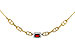 D275-29484: NECK .63 GARNET .75 TGW (6x4MM E.C. GAR / 18")