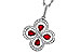 D275-29502: NECKLACE .68 RUBY TW .96 TGW