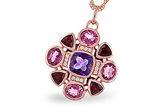 D275-30366: NECKLACE 2.76 SEMI-PREC (AM,GT,PT) 2.82 TGW