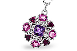 D275-30366: NECKLACE 2.76 SEMI-PREC (AM,GT,PT) 2.82 TGW