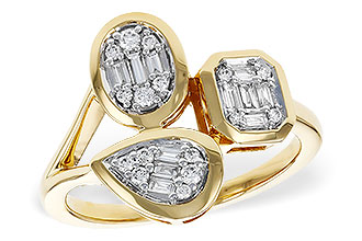 D275-35875: LDS DIA RG .12 TW BAGUETTE .25 TW