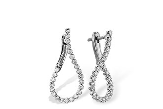 D276-18593: EARRINGS .50 TW