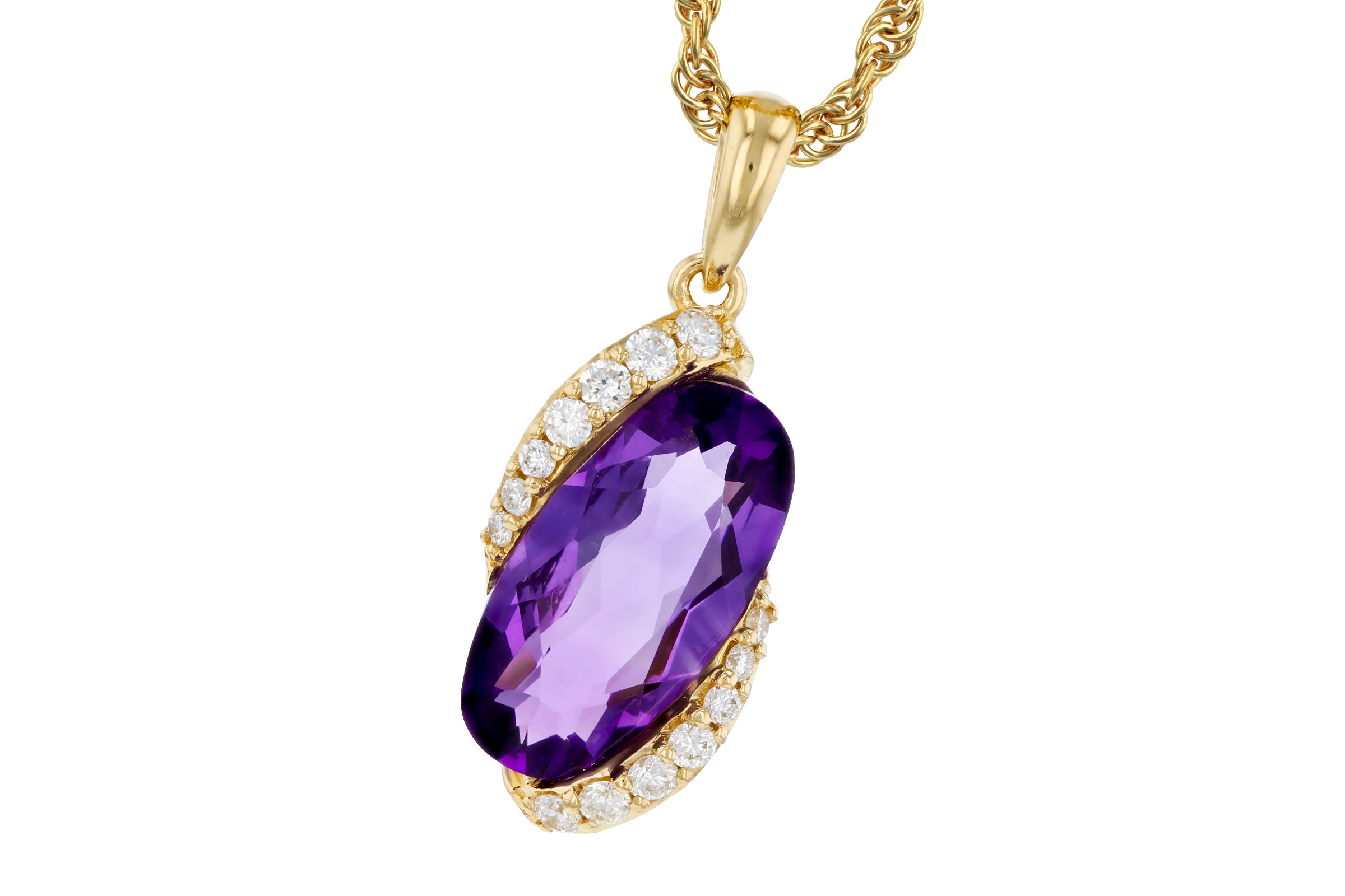 D276-20402: NECK 1.72 AMETHYST 1.84 TGW (12x6MM AMY)