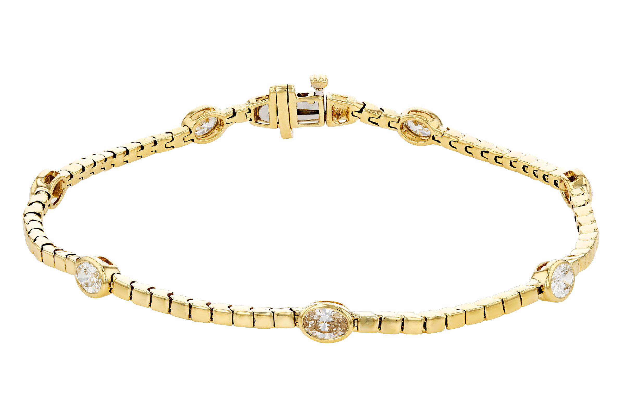 D276-20420: BRACELET 1.30 TW OVAL DIA (7")