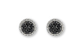 E187-16747: EARR .47 BLACK DIA .72 TW