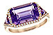 E190-74038: LDS RG 3.48 TW AMETHYST 3.70 TGW (12x8MM)