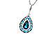 E190-76793: NECK 2.55 TW BLUE TOPAZ 2.65 TGW