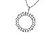 E190-77647: NECKLACE .12 TW