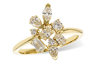 E274-44084: LDS DIA RG .75 TW FANCY CUT DIAMONDS