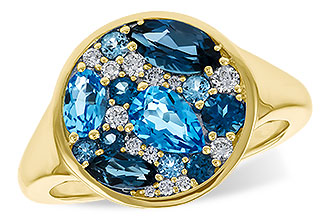 E275-31302: LDS RG 1.80 TW BLUE TOPAZ 1.96 TGW