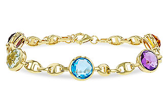 E275-31311: BRACELET 7.09 TW SEMI-PREC (GT,CIT,AMY,G.AMY,BT)