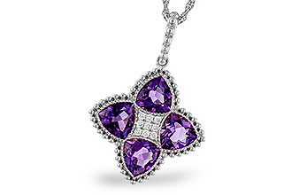 E275-32184: NECKLACE 2.22 AMETHYST 2.28 TGW