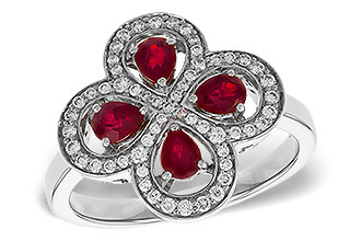 E275-33138: LDS RG .68 TW RUBY .96 TGW