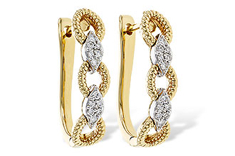 E275-34911: EARRINGS .20 TW